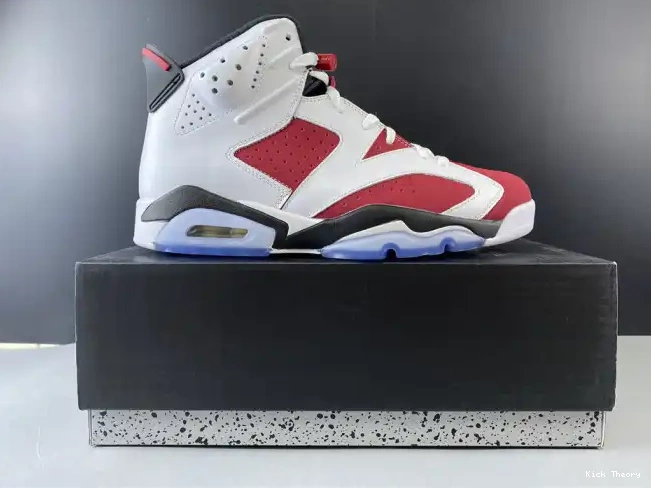 Kick Theory JORDAN RETRO 384664-160 AIR 6 'CARMINE' 2014 0618